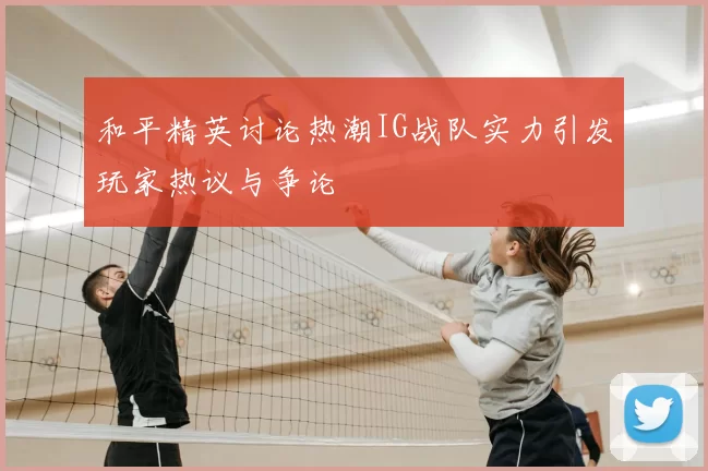 和平精英讨论热潮IG战队实力引发玩家热议与争论